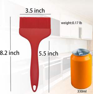 Brocha de Silicona Expandida Resistente al Calor, Brocha de Silicona para Aceite de Grado Alimenticio, Brocha de Silicona para Barbacoa - Product Image 2