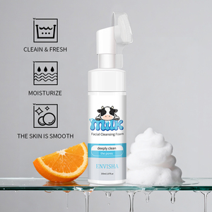 <span class=keywords><strong>Espuma</strong></span> <span class=keywords><strong>Limpiadora</strong></span> <span class=keywords><strong>Facial</strong></span> OEM ODM, Iluminadora, Calmante, Nutritiva, de Limpieza Profunda, 150 ml, con <span class=keywords><strong>Aloe</strong></span> <span class=keywords><strong>Vera</strong></span> y Vitamina C - Product Image 5