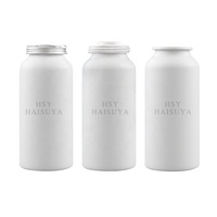 Pot en aluminium blanc personnalisé 80ml-500ml pour produits de santé, capsules, pilules, thé, cosmétiques, rouge à lèvres, crème pour le visage, huile essentielle