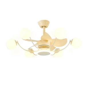 Ventilateurs de plafond <span class=keywords><strong>lustre</strong></span> blanc avec lumières <span class=keywords><strong>ventilateur</strong></span> de plafond <span class=keywords><strong>lustre</strong></span> 32 "avec classe <span class=keywords><strong>Globe</strong></span> 18 lumières <span class=keywords><strong>pour</strong></span> salon salle à manger télécommande - Product Image 6