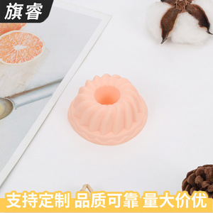 <b>Silicone</b> Cake Molds Round Flower Shape 2 Pieces <b>Baking</b> Mold For Cupcakes And Cakes - Product Image 4