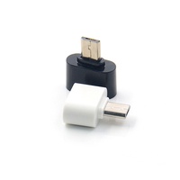 Adaptador OTG de Fábrica, Micro USB C Macho a USB Hembra, Conector Micro USB C Tipo C para Teléfono Inteligente, Teclado, Controlador de Juegos, ABS, Cobre