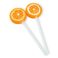 OEM/ODM fabriek groothandel op maat gemaakte HALAL fruitplakjes harde snoepjes lolly's meerdere fruit smaken korte stokjes voor supermarkten