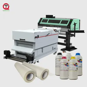 Xp600 i3200 heads a3 dtf heat transfer printer powder shaker machine for dtf 33cm printing film a3 dtf printer film consumables