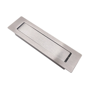 Tirador de Acero Inoxidable 304 para Tatami, Manija Empotrada para Cajones y Puertas de Armario, Acabado Minimalista Cepillado, Antioxidante - Product Image 4
