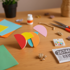 Base Semicircolare in Legno Ilan 2,5x0,3 Cm 20 Pezzi per Artigianato - Product Image 2