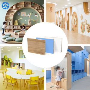 Melamine phải đối mặt với không sứt mẻ 1220x2440 bảng đầu <span class=keywords><strong>particleboard</strong></span> và ván ép ván ép nhiều lớp cho tủ bếp - Product Image 4