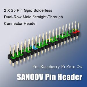 Aismartlink ชุดพื้นฐานราสเบอร์รี่ Pi zero 2 W, บอร์ด Pi zero 2 W, ฮีทซิงค์อลูมิเนียม, <span class=keywords><strong>สาย</strong></span> USB OTG, ส่วนหัว40พิน - Product Image 4