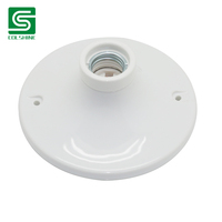 Kit de suspension pour lampe à douille E27 en céramique de porcelaine, garantie 2 ans, sécurité et praticité, pour plafond rétro