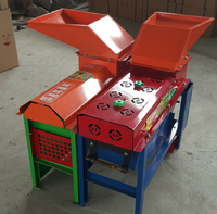 Machine combinée décortiqueuse et égreneuse de maïs pour l'alimentation des volailles et la production de céréales