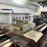 Tour CNC horizontal automatique haute précision TENAKS CK6163 à 2 axes, robuste, avec système de commande GSK, broche simple et banc plat