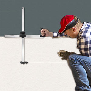 Outil de coupe <span class=keywords><strong>professionnel</strong></span> manuel portable en alliage d'aluminium pour plaques de plâtre, coupe-plaques de plâtre à poussée manuelle, double lame, OEM/ODM - Product Image 6