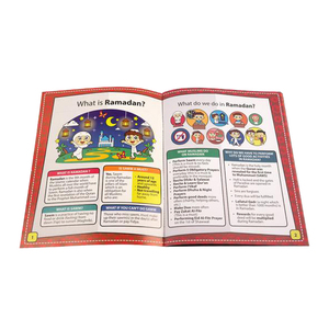 ขายร้อนที่ยอดเยี่ยมรอมฎอนกิจกรรมหนังสือสนุกกิจกรรมตอบคำถามปริศนาหนังสือเล่มเล็กสำหรับเด็ก - Product Image 6