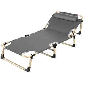 Lit <span class=keywords><strong>de</strong></span> repos pliant d'extérieur <span class=keywords><strong>de</strong></span> style moderne avec structure en acier, transat métallique portable pour la plage, le <span class=keywords><strong>jardin</strong></span>, la piscine, le parc, l'hôtel - Vente en gros - Product Image 4