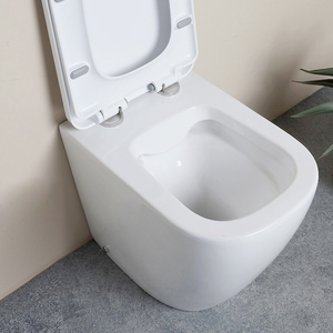 Inodoros cuadrados ocultos, inodoro con marca de agua color caqui, equipo de baño portátil, sanitario opaco, conjunto de inodoro de pared, asiento cómodo - Product Image 4