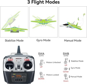Controlador de Vuelo Radiolink Byme-DB con Giroscopio Integrado para Aviones de Ala Delta, Microaviones de Ala Fija, Aviones de Papel, <span class=keywords><strong>J10</strong></span>, SU27, F22 - Product Image 2