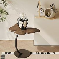 Table d'appoint créative en forme de papillon pour la maison, table basse miniature unique pour salon et chambre