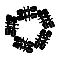 8/12-weg watersplitsysteem met 47 aansluitingen voor druppelirrigatie in kassen, boomgaarden en fruitbomen.