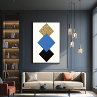 Impression d'art linéaire simple - Vente en gros pour la décoration d'hôtels, faible quantité minimale de commande acceptée