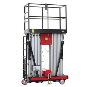 Có thể gập lại giàn giáo điện nâng nền tảng nhà máy trực tiếp nâng trọng lượng nền tảng đôi Cột Buồm nâng thẳng đứng - Product Image 5