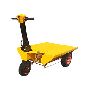Flat-handling Cart, Construction Gas Brick Transportation Vehicle, Small Indoor Decoration Handcart Industrial Three-wh - Product Image 1