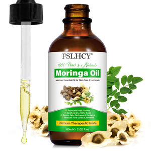 FSLHCY minyak rambut <span class=keywords><strong>Moringa</strong></span> organik tekanan dingin kulit kepala gatal kering minyak biji <span class=keywords><strong>Moringa</strong></span> - Product Image 4
