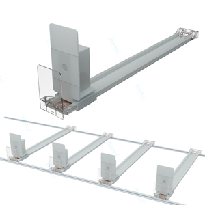 Poussoir d'étagère à ressort avec diviseur de support d'affichage de boisson - Product Image 3