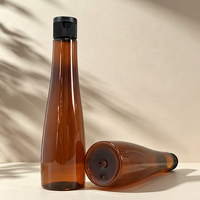 Botella de Plástico de Lujo Personalizada para Champú de Mascotas, 300 ml, con Tapa Abatible, para Suero para el Cuidado de la Piel, Limpiador Facial, Loción Corporal, Modelo 270