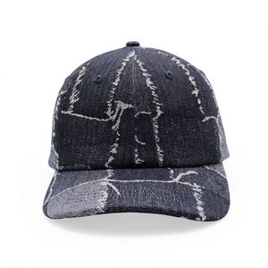 Casquettes de baseball en denim vintage délavé, personnalisables avec logo, unies et vierges - Product Image 2