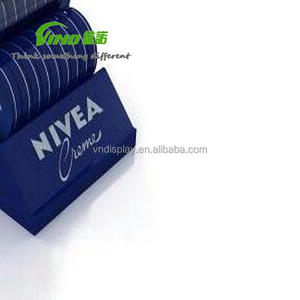 Exhibidor Giratorio Transparente de Múltiples Niveles, Ecológico y Moderno, para Organizar Productos Cosméticos Ligeros en Tiendas - Product Image 3