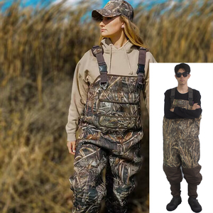 ชุดลุยน้ำนีโอพรีนกันน้ำฤดูหนาวให้ความอบอุ่นพร้อมรองเท้าบูทสำหรับล่าสัตว์ - Product Image 2