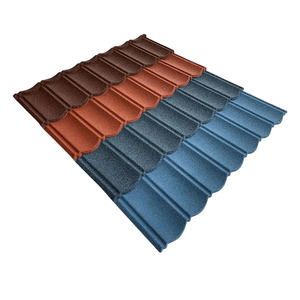 La tuile de <span class=keywords><strong>toiture</strong></span> en acier enduite par pierre légère réduisant la charge de bâtiment dans une certaine mesure ne contiennent pas l'<span class=keywords><strong>amiante</strong></span> - Product Image 3