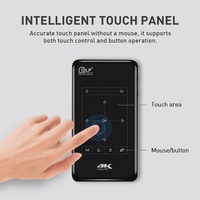 Mini projecteur de poche DLP portable P09-II avec Android 9 1G 8G Entrée HD-MI Résolution 3D 4K Lampes LED/LCD Fonction de mise en miroir