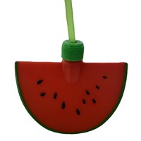 Promotiecreatieve cartoon fruit watermeloenvormige plastic beker watermeloen drinkbeker voor cadeau