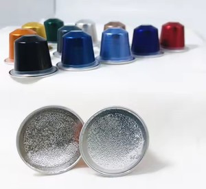 Meilleures ventes de capsules vides <span class=keywords><strong>Nespresso</strong></span> jetables <span class=keywords><strong>en</strong></span> aluminium, vente <span class=keywords><strong>en</strong></span> <span class=keywords><strong>gros</strong></span> de capsules de café espresso compatibles avec couvercle - Product Image 1
