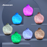 Aromacare 100Ml Vente en gros Diffuseur d'huiles essentielles d'arôme en verre 3D d'aromathérapie à ultrasons