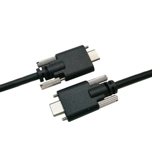 Cable de visión artificial para <span class=keywords><strong>c</strong></span>ámara industrial Cable <span class=keywords><strong>USB</strong></span> 3,2 tipo <span class=keywords><strong>C</strong></span> a tipo <span class=keywords><strong>C</strong></span> con bloqueo de tornillo doble - Product Image 5