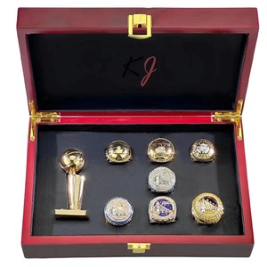 2022N.B.A.7 Golden State <span class=keywords><strong>Warriors</strong></span> Curry Championship Ring Belt 10cm Trophy Set, Fashion Souvenir Collection Fan Favorite Ring - Product Image 5