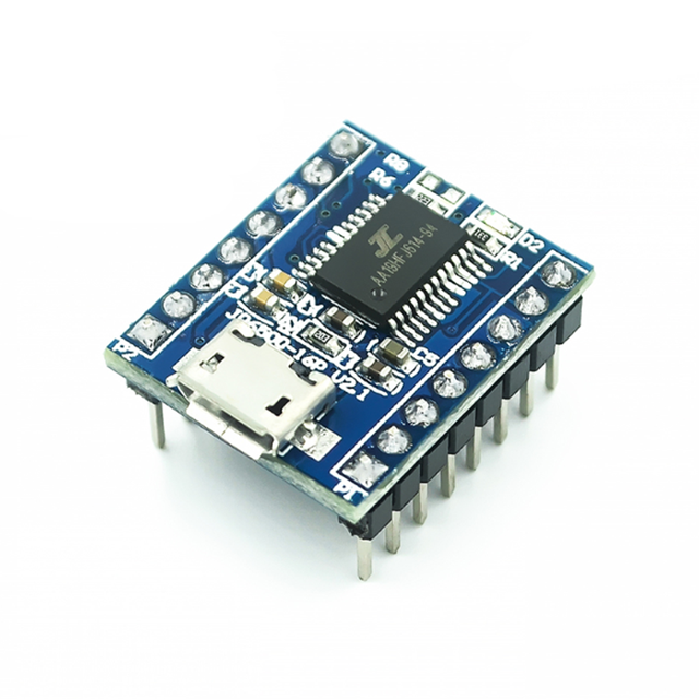JQ6500 voice module MP3 module MCU serial port control broadcast one-to-one 5-way control music IC