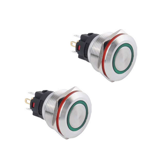 22mm không thấm nước đẩy nút chuyển đổi, tự khóa thiết lập lại, chống trộm cắt, không có ánh sáng, thiết kế bền - Product Image 6