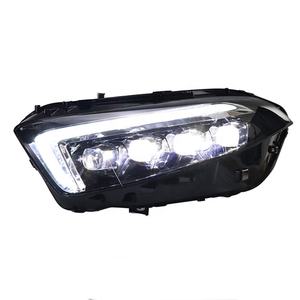 Phare LED complet pour Mercedes-Benz <span class=keywords><strong>Classe</strong></span> A W177 phares <span class=keywords><strong>2018</strong></span> 2019 2020 A180 <span class=keywords><strong>A200</strong></span> A220 phares 4 LED LENS DRL clignotant - Product Image 3