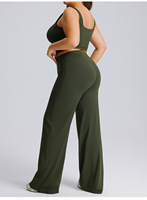 Ensemble de fitness 2 pièces pour femme, vêtements de sport respirants, grandes tailles, tenue d'entraînement, ensembles de gym