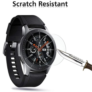 Verre trempé pour Samsung Galaxy Watch 4 Classic 42mm 46mm Protection d'écran Ronde <span class=keywords><strong>Film</strong></span> protecteur pour montre intelligente - Product Image 3