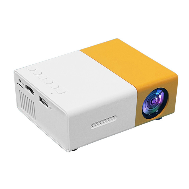 Cross border projector YG300 children's entertainment home MINI portable mini mini projector supports 1080P