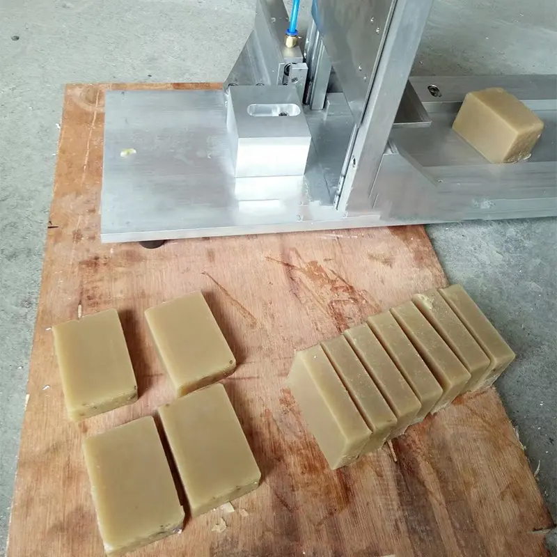 soap block cutter/semi-automatic soap slab cutter/soap block cutting machine