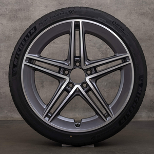Jantes forgées sur mesure Bku 5x112 pour <span class=keywords><strong>Mercedes</strong></span> Benz <span class=keywords><strong>Classe</strong></span> <span class=keywords><strong>A</strong></span> W176 <span class=keywords><strong>W177</strong></span> A220 A250 A35 A45 18 19 pouces en alliage 6061-T6 (JANTES UNIQUEMENT) - Product Image 3