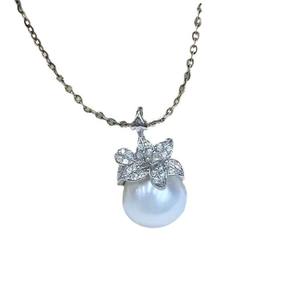 ตัวจับจี้เงินแท้ S925 รุ่น 3973DIY สำหรับใส่ลูกปัดกลมขนาด 10-13 มม. อุปกรณ์ทำสร้อยไข่มุก DIY ตัวจับจี้หยก - Product Image 5