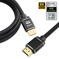 CE-RoHS-Zertifiziertes Neuestes HDMI-Kabel 4K 8K 60Hz 1M 2M 3M 5M 10M Hochgeschwindigkeits 4K 8K HDMI-Kabel für Heimkino HDMI-Kabel 2.1 2.0