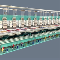 Machine à broder multifonctionnelle hybride SNWSIM Chenier pour la broderie de perles en chaîne