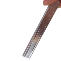 Entretoise pour double vitrage 13.5A, bande d'entretoise en aluminium non-boutonnable pour joint de porte, bandes de bordure chaude pour verre